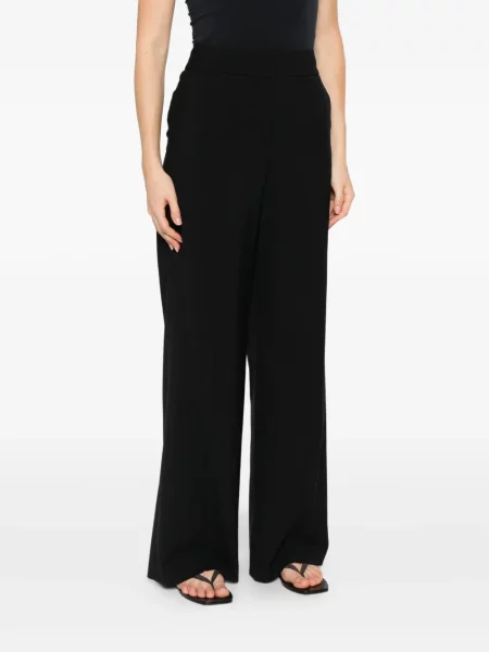 Pantaloni Peserico plisate negru