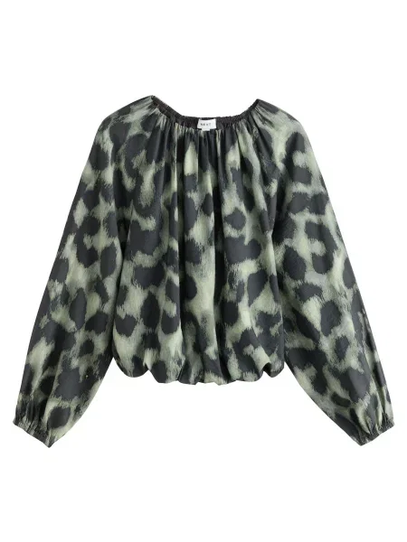 Next Bluza zelena crna