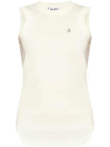 Top The Attico alb