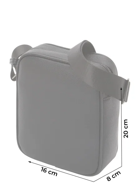 Crossbody torbica Armani Exchange iz umetnega usnja črna