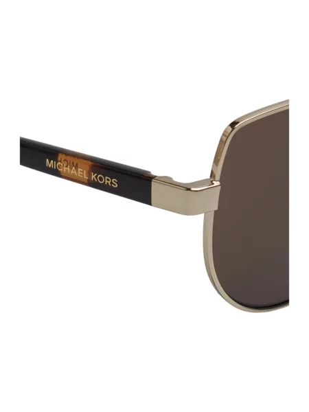 Okulary przeciwsłoneczne Michael Kors brązowe