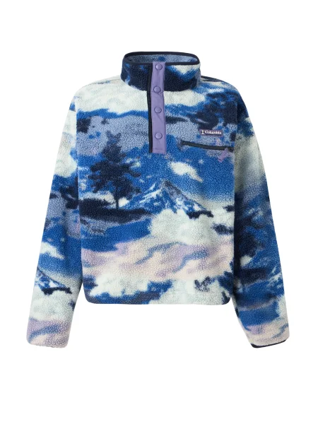 COLUMBIA Pulovere sport Helvetia™ II albastru / albastru marin / albastru porumbel / murdar alb