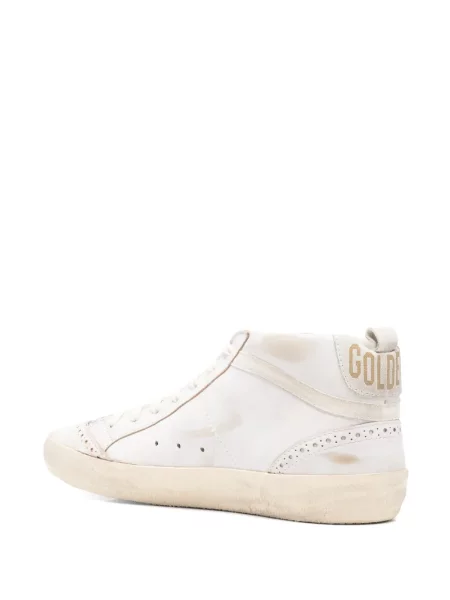 Маратонки Golden Goose Mid Star с връзки с дантела