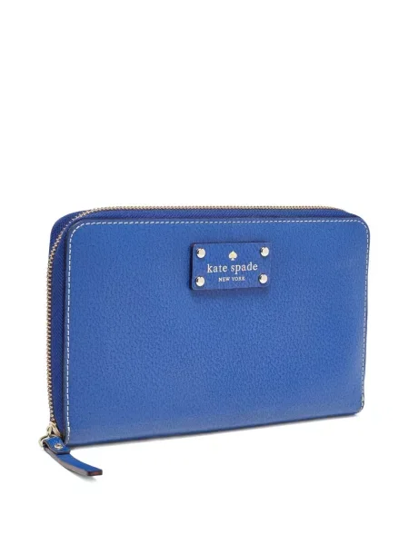 Portofel Kate Spade din piele albastru