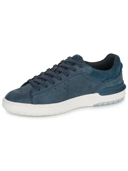 Teniși Clarks din piele albastru