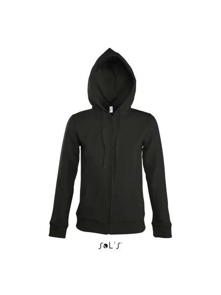 Bluza z kapturem dla kobiet Sol's Seven czarna