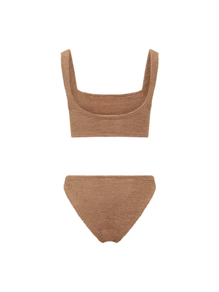 Bikini Hunza G brązowe
