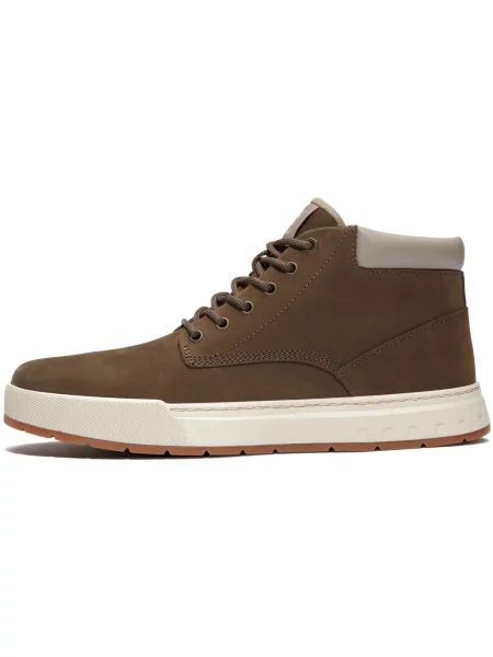 Čipkované tenisky Timberland hnedá