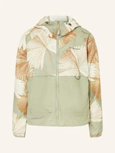 Columbia Wiatrówka Spire Valley™ gruen beżowa