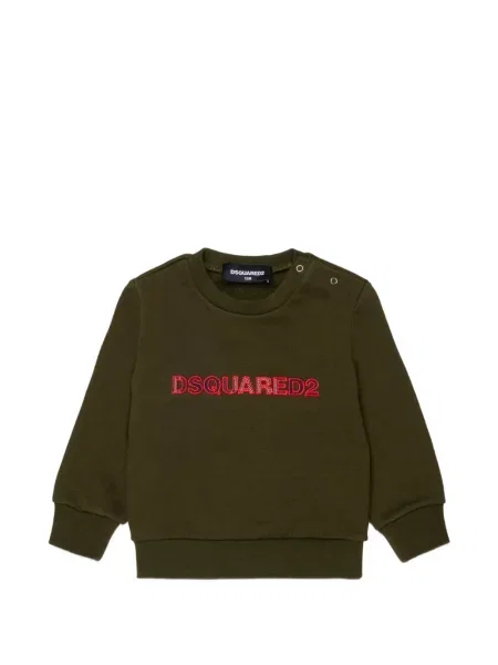 Bluza dziecięca Dsquared2 brązowa