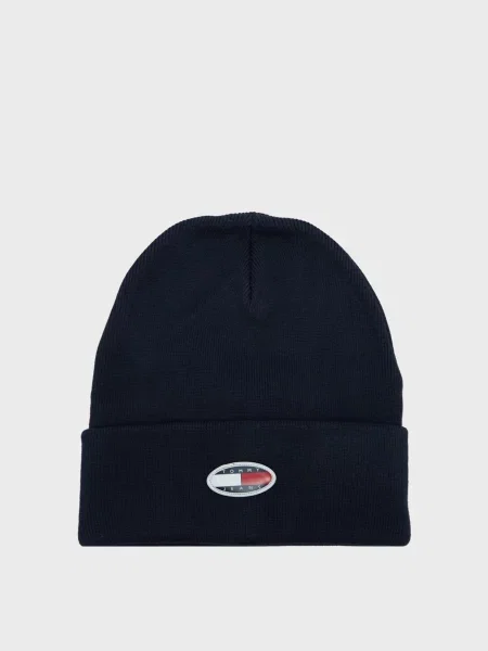 Дитяча шапка Tommy Jeans синя
