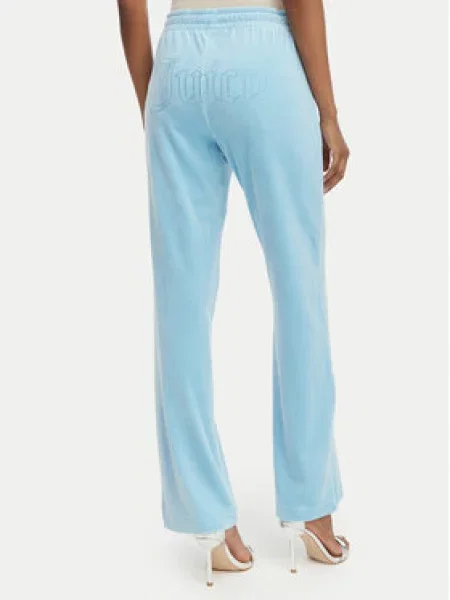 Juicy Couture Sportinės kelnės Tina Žydra Straight Leg mėlyna