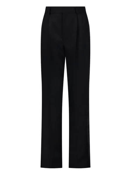 Pantaloni Victoria Beckham plisate negru