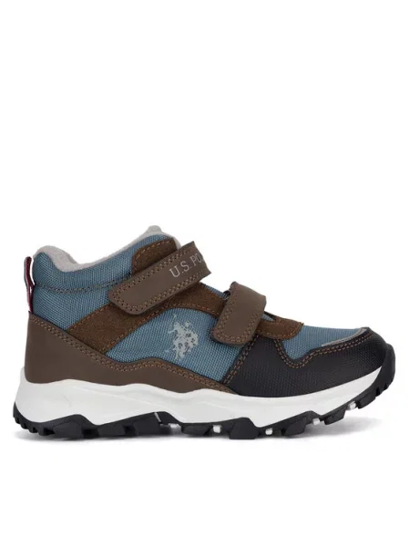 Детские ботинки U.s. Polo Assn. коричневые