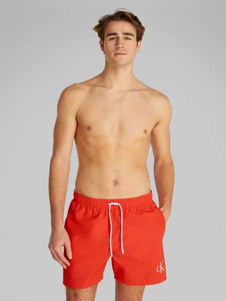 Pantaloni scurți Calvin Klein Swimwear roșu