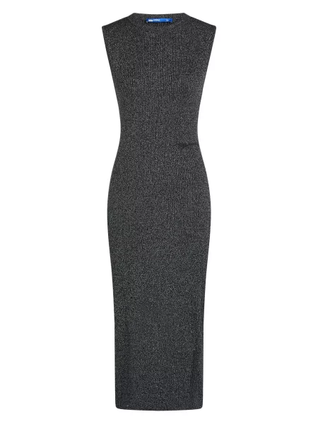 KARL LAGERFELD JEANS Rochie tricotat metalic gri