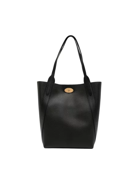 Shopperka Mulberry skórzana czarna