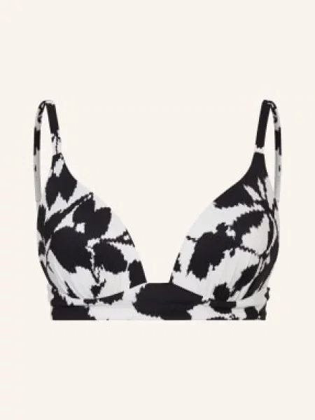 Maryan Mehlhorn Bralette Bikini Florascape schwarz biały