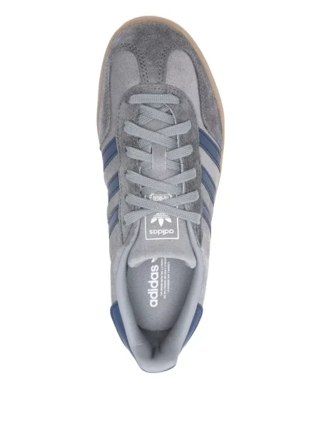 Sneakerși Adidas Gazelle gri