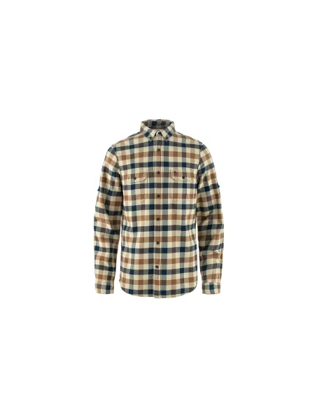 Pánska košeľa Fjällräven Skog Slim fossil/dark navy námorníctvo