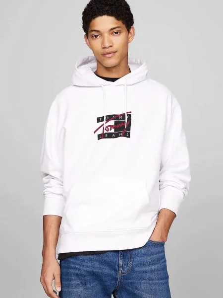 Толстовка Tommy Jeans біла