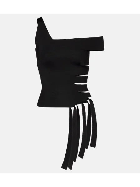 Top Mugler negru