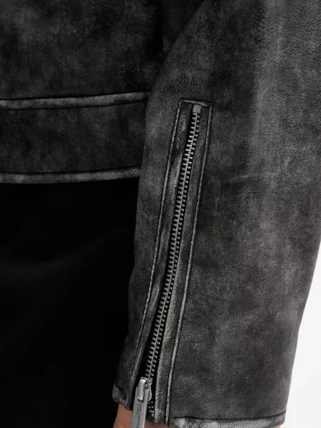 Джинсовая куртка Karl Lagerfeld Jeans серая