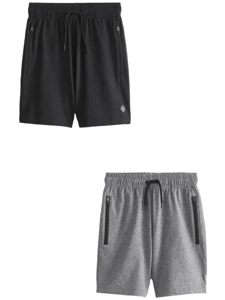 Next Pantaloni gri amestecat negru