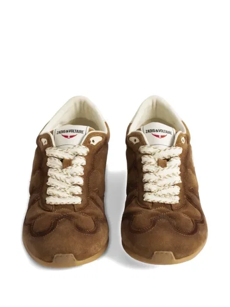 Sneakers Zadig&voltaire σουέντ καφέ