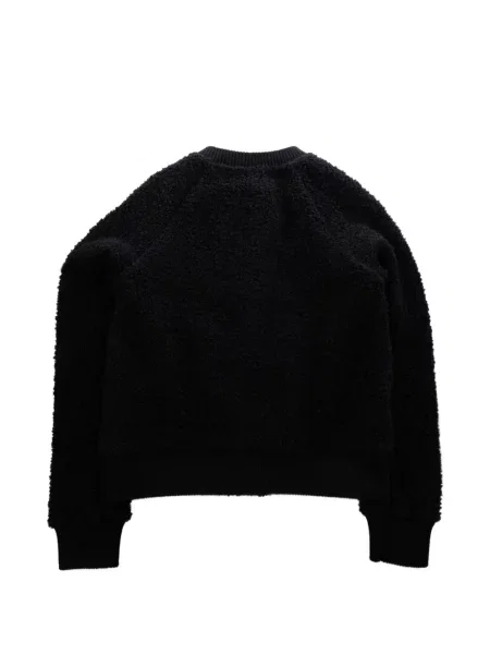 Geacă Moncler tricotate negru