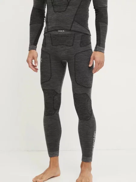 X-Bionic legginsy funkcyjne Symbio Merino szary