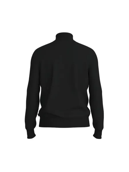 Kardigan Boss z wełny merino czarny