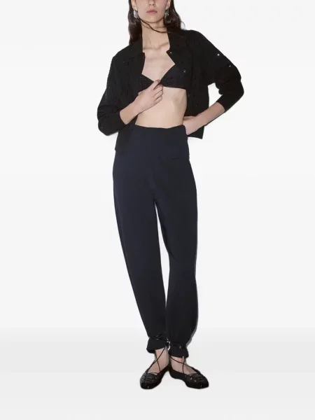 Pantaloni Liu Jo tricotate negru
