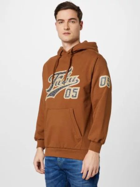 FUBU Tréning póló brokát / sötétszürke / fehér
