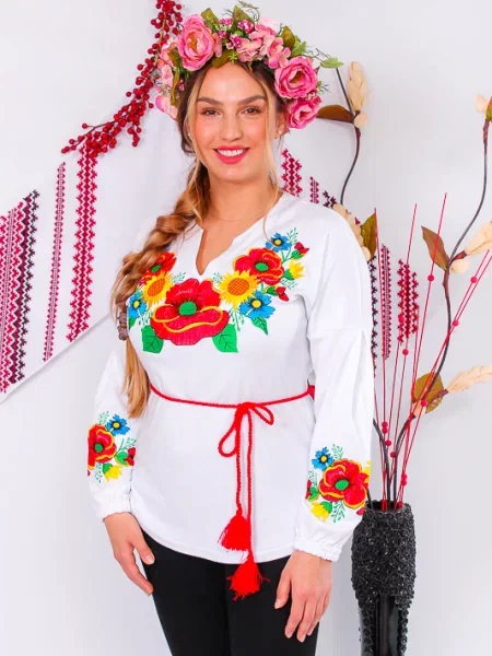 Вишита сорочка Носи своє білий