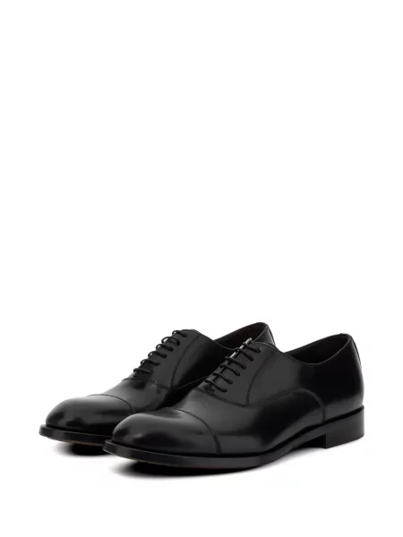 Oxford Boggi Milano din piele negru