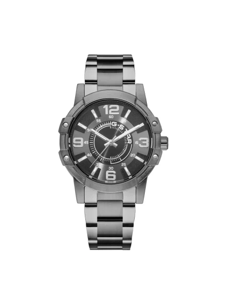 G-STAR Analogové hodinky Watch Constructed tmavě šedá