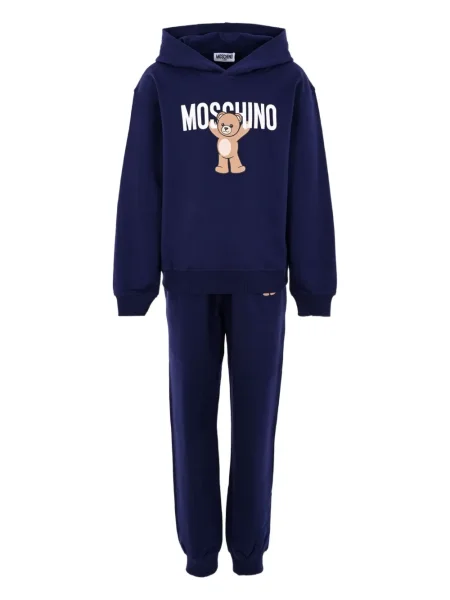 Komplet dresowy dziecięcy Moschino niebieski