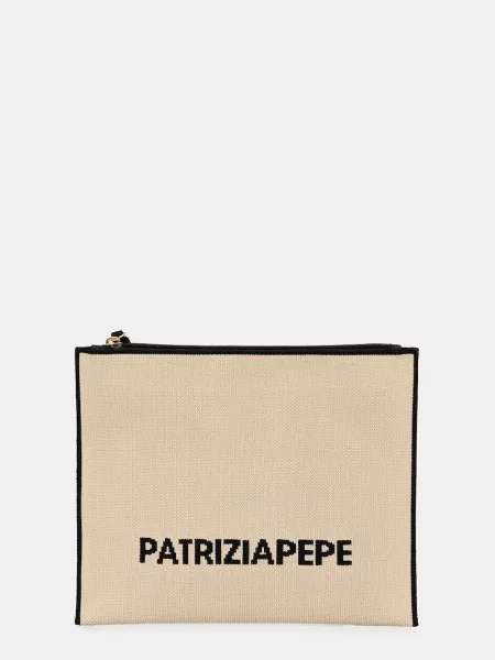 Patrizia Pepe Kozmetična torbica bež