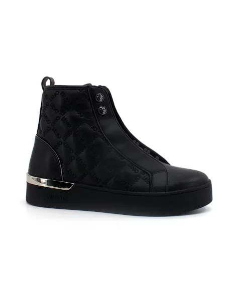 Buty do kostki Liu Jo skórzane czarne