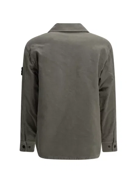 Cămașă Stone Island cu strasuri gri