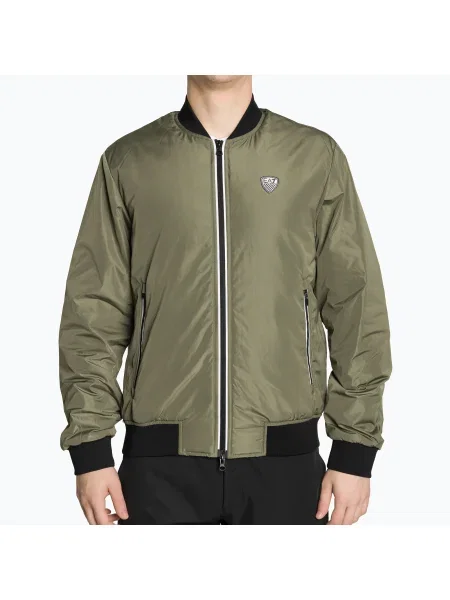 Pánska bunda Emporio Armani Train Premium Shield beetle zelená
