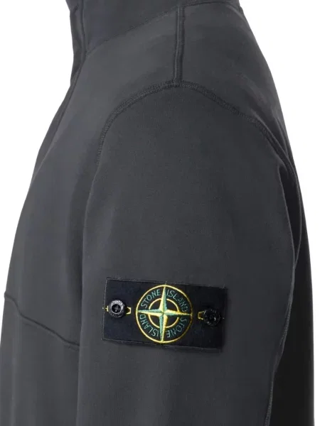 Hanorac Stone Island cu strasuri gri