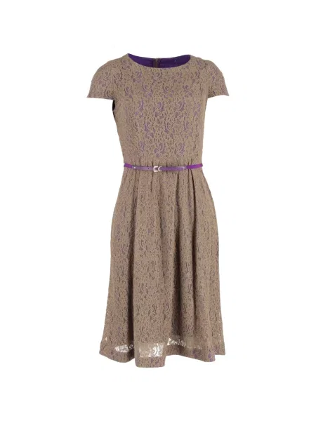 Rochie midi Max Mara din dantelă până la genunchi de costum