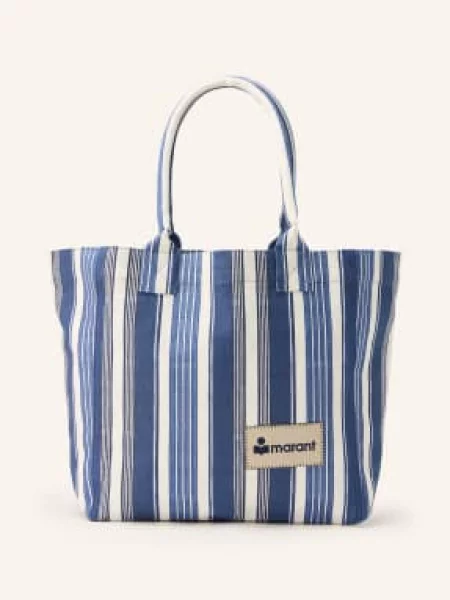 Isabel Marant Torba Na Zakupy Yenky Small blau niebieska