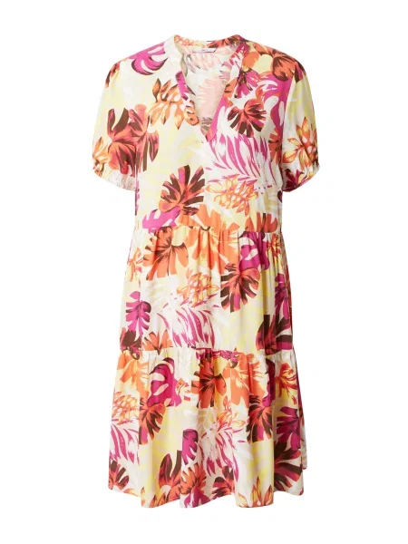 ONLY Rochie ONLNOVA THEA / galben / portocaliu / roz bej