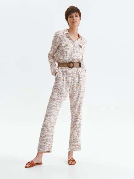 Salopetă Top Secret alb