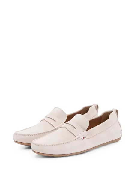 Pantofi loafer Tommy Hilfiger din piele de căprioară