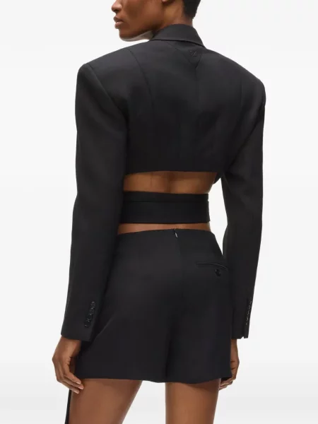 Długa kurtka Karl Lagerfeld czarna