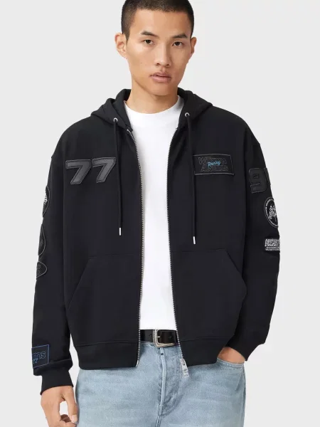 Худі Allsaints чорне
